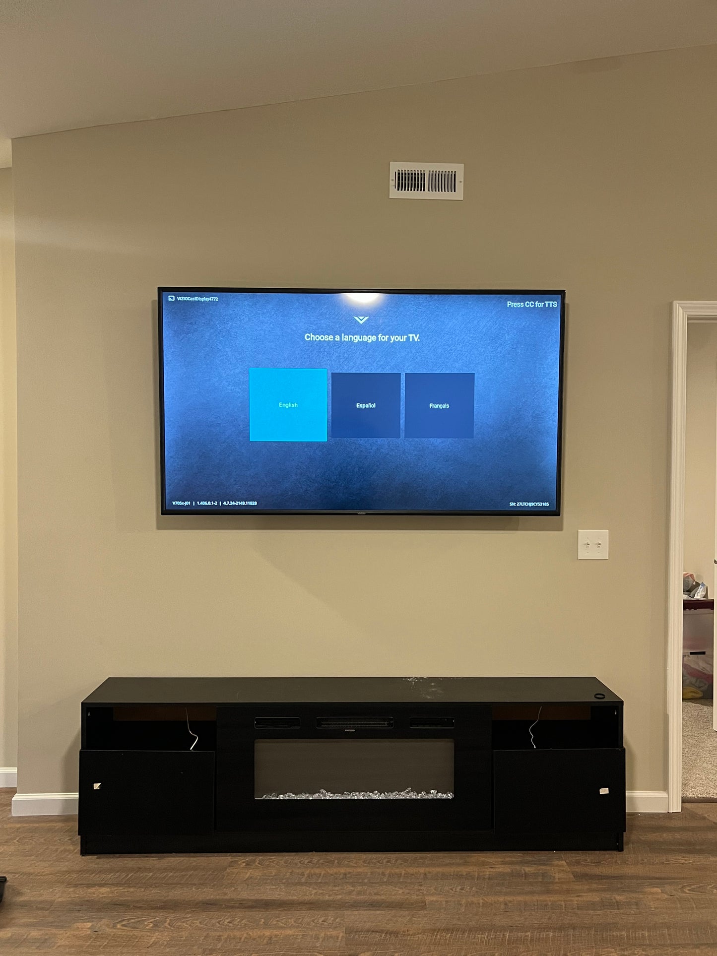 Add Outlet Behind TV